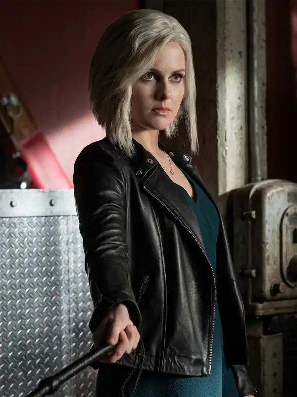 Rose McIver iZombie Black Leather Jacket