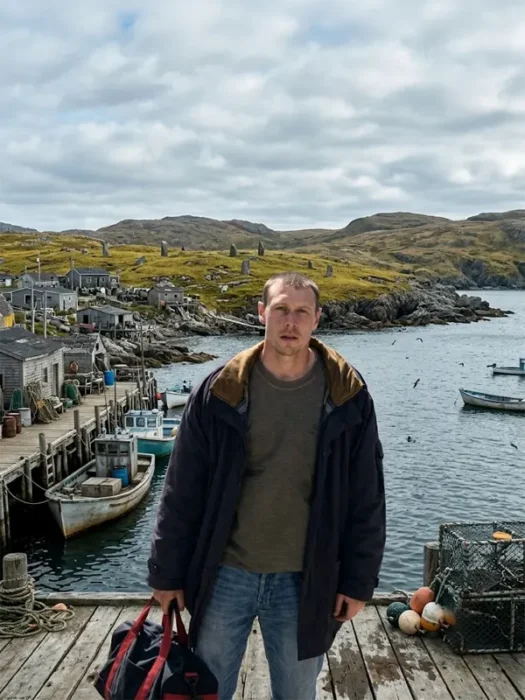 Rose of Nevada George MacKay Blue Cotton Jacket