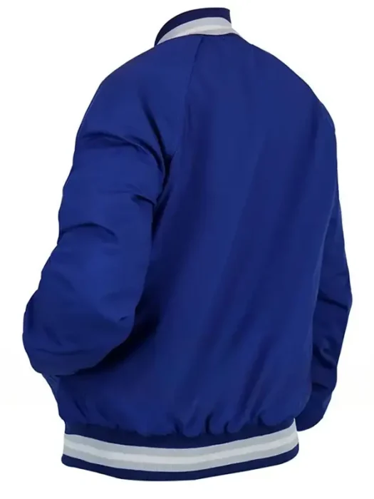 San Diego FC Navy Blue Bomber Jacket back