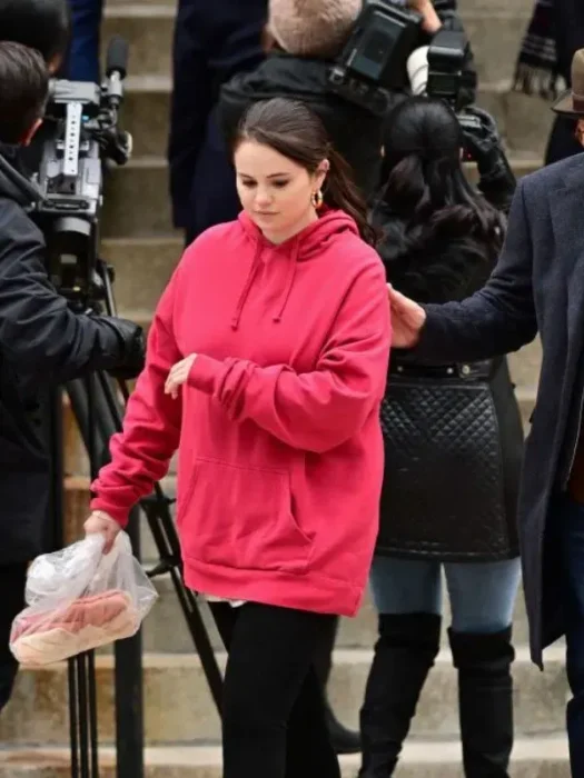 Selena Gomez Only Murders in the Building S02 Mabel Mora Pink Hoodie