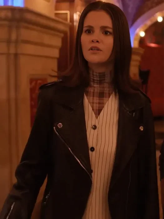Selena Gomez Only Murders in the Building S05 Mabel Mora Leather Jacket