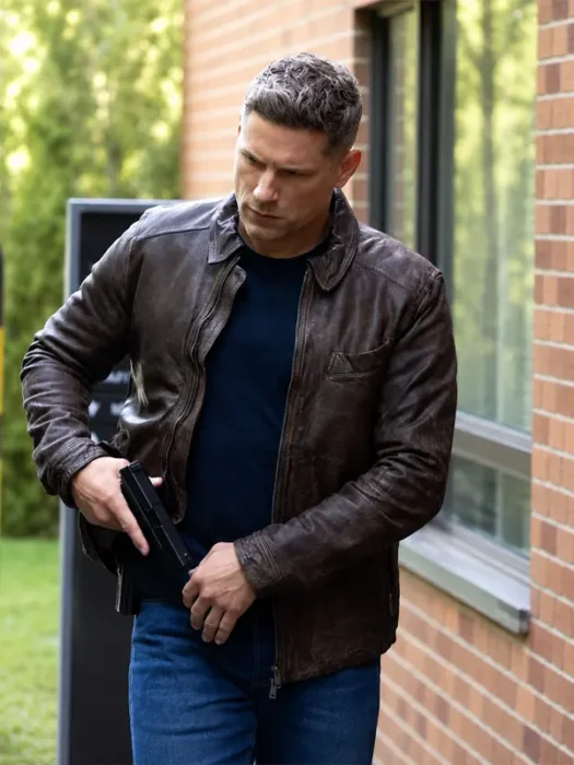 Sheriff Country Matt Lauria Nathan Boone Jacket