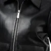 Shirt Womens Black Leather Jacket