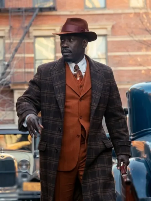 Spider Noir S01 Robbie Robertson Wool Coat
