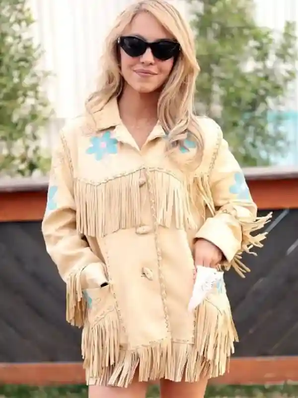 Stagecoach Festival Sydney Sweeney Fringe Jacket