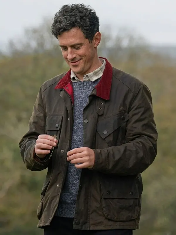 Stephen Hagan Love Of The Irish Liam Green Cotton Jacket
