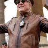 Steve Martin Only Murders in the Building S02 Charles-Haden Brown Leather Jacket