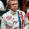 Steve McQueen Le Mans Grand Prix Leather Jacket