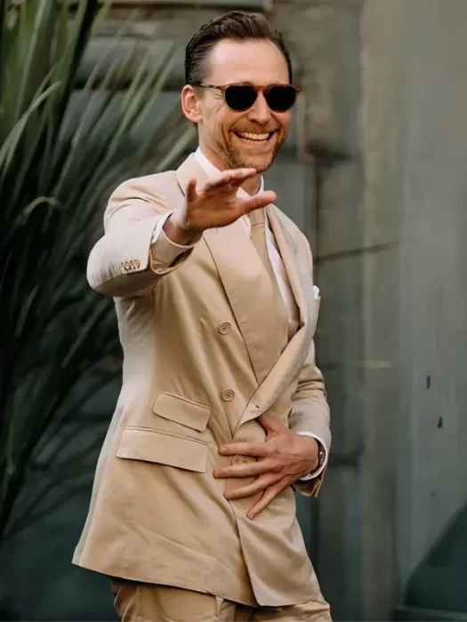 Summer Fashion 2026 Tom Hiddleston Beige Suit
