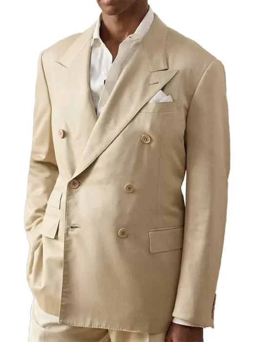 Summer Fashion Tom Hiddleston Beige Suit