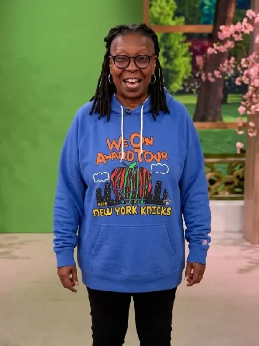 TV Show The View 2026 Whoopi Goldberg Knicks Hoodie