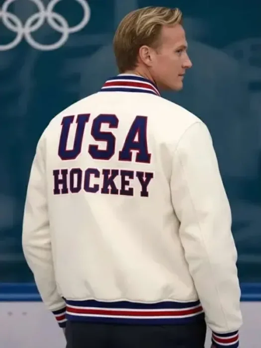 Team USA Olympics John Wroblewski White Jacket