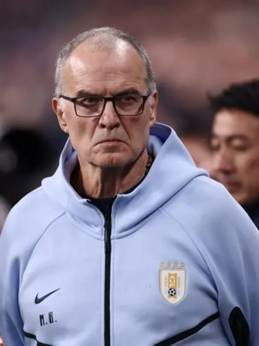 Team Uruguay Marcelo Bielsa Blue Jacket