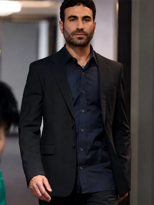 Ted Lasso Roy Kent Black Blazer