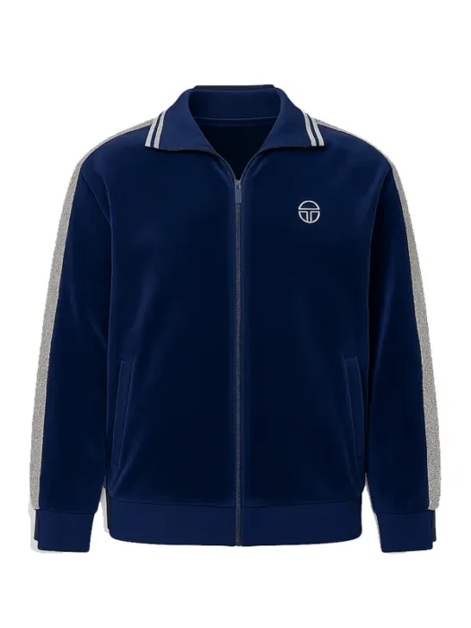 Teddy Dimas Only Murders In the Building Nathan Lane Blue Tracksuit