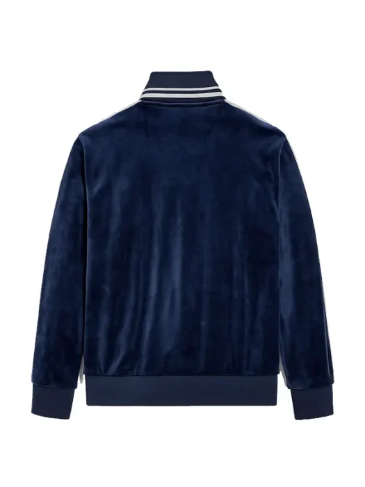 Teddy Dimas Only Murders In the Building S05 Nathan Lane Blue Jacket