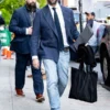 The Daily Show Noah Wyle Blue Blazer