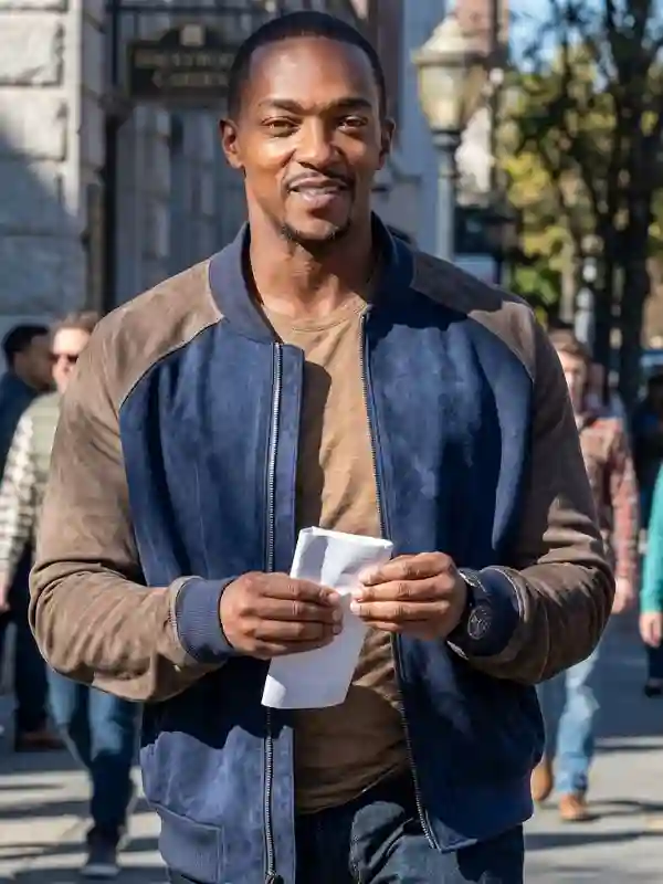 The Falcon And The Winter Soldier Falcon Blue Varsity Jacket