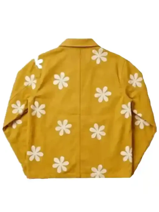 The Four Seasons Anne Yellow Daisy Print Jacket Back
