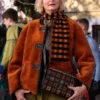 The Four Seasons S02 Anne Shearling Reversible Jacket