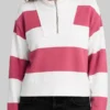 The Four Seasons S02 Tina Fey Striped Sweatshirt