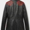 The Furious Yayan Ruhian Black Leather Jacket Back