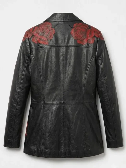 The Furious Yayan Ruhian Black Leather Jacket Back