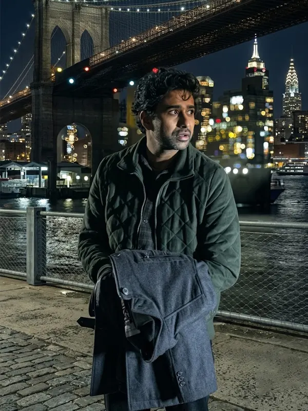 The Night Agent S03 Suraj Sharma Quilted Jacket