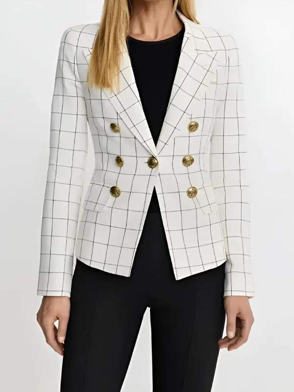 The Story Martha Maccallum 2026 Windowpane Blazer