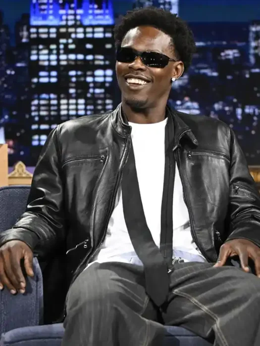 The Tonight Show Jazz Chisholm Jr. Leather Jacket
