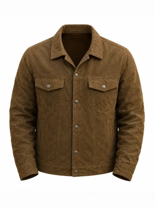 The Town That Takes 2026 Britt Bankhead Suede Jacket