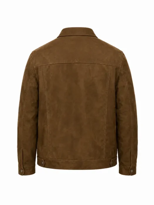 The Town That Takes 2026 Britt Bankhead Suede Jacket Back