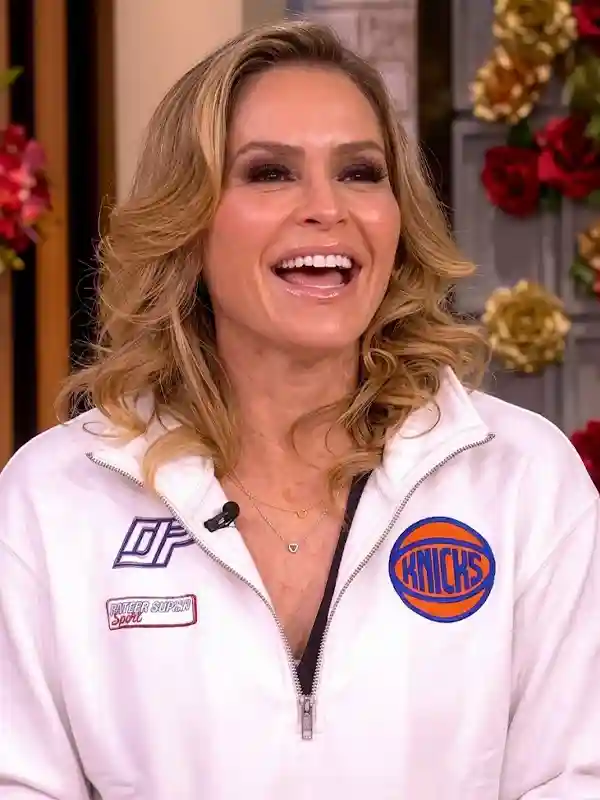 The View 2026 Sara Haines Knicks Jacket