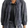 The View Joy Behar Ruffle Neck Jacket