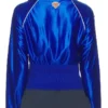 The View Knick Sara Haines Blue Backkside Jacket