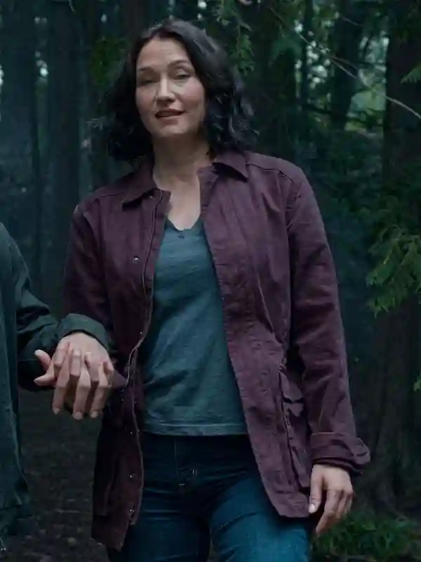 The Way Home Kat Landry Burgundy Jacket