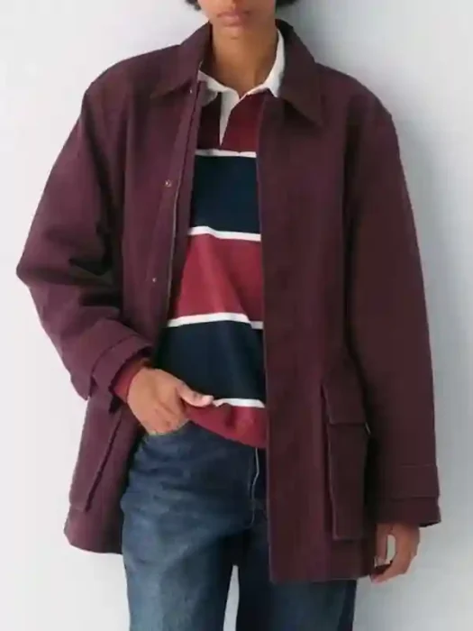 The Way Home S04 Kat Landry Burgundy Jacket