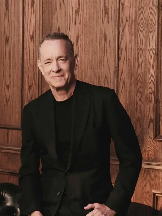 Toy Story 5 CinemaCon 2026 Tom Hanks Black Blazer