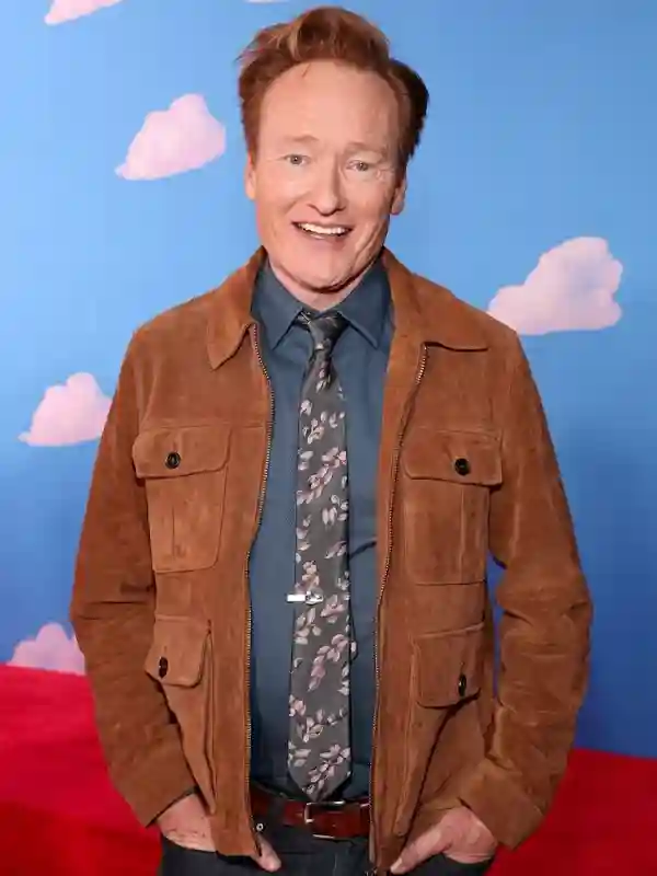 Toy Story 5 Conan O’Brien Suede Jacket