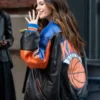 Tribeca Festival 2026 Molly Gordon Knicks Jacket Back