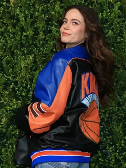 Tribeca Festival Molly Gordon Knicks Jacket