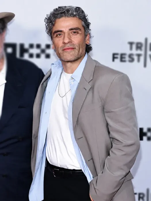 Tribeca Festival Oscar Isaac Blazer