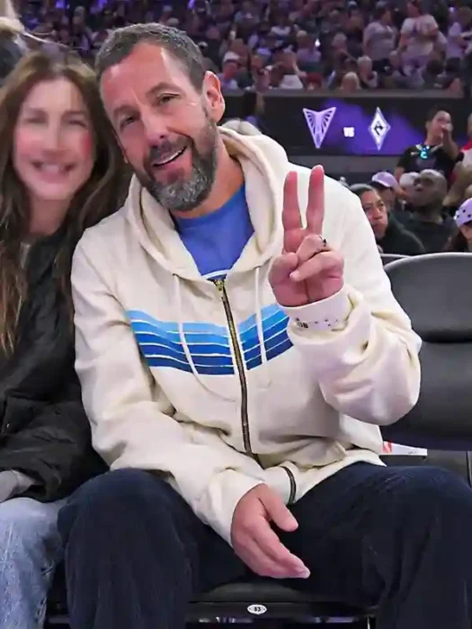 Valkyries Vs Aces Adam Sandler Off White Jacket