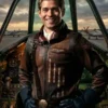 Vought Rising Bombsight Distressed Jacket