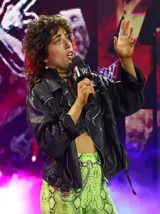 WWE NXT Lizzy Rain Leather Jacket