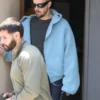 West Hollywood Justin Bieber Blue Hooded Jacket