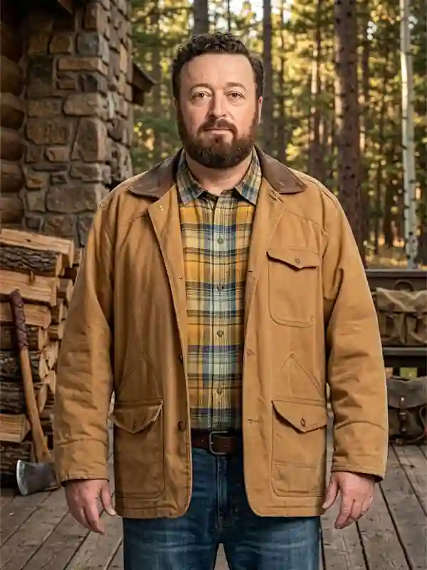 Widows Bay Neil Casey Brown Cotton Jacket