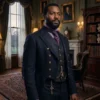 Will Mondrich Bridgerton Blue Wool Tailcoat