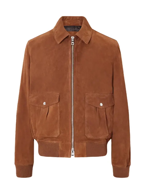 World Premiere Launch George Russell Brown Jacket