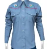 Yellowstone S5 Monica Dutton Floral Shirt
